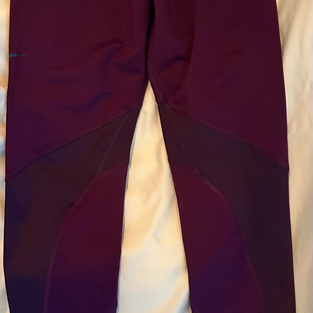 Nike Pro Hyperwarm Leggings - Deep Purple